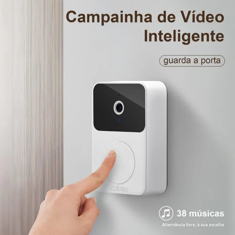 Campainha Sem Fio Nano Vision 4K ALTA SEGURANÇA [Compre 1 Leve 2]