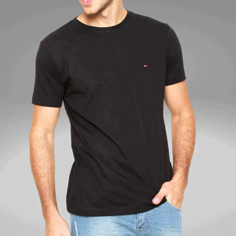 Pague 3 e Leve 5 Camisetas  Casual  basica Tommy - OFERTA ACABA HOJE