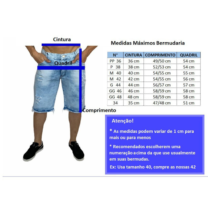 KIT DE 07 BERMUDAS LACOSTE + RELÓGIO DE BRINDE SÓ HOJE